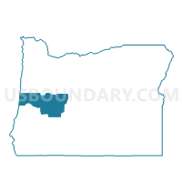 Lane County in Oregon